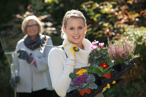Garden service quotation and scheduling paperwork